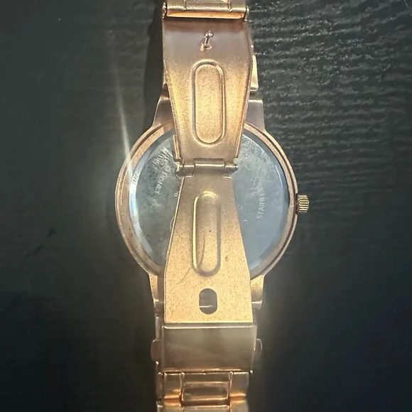 Disney Minnie Mouse Rose Gold tone Stainless Steel Watch - Picture 5 of 5